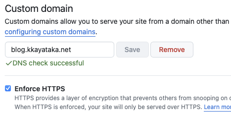 Custom domain and HTTPS